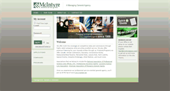 Desktop Screenshot of mcintyreassoc.com